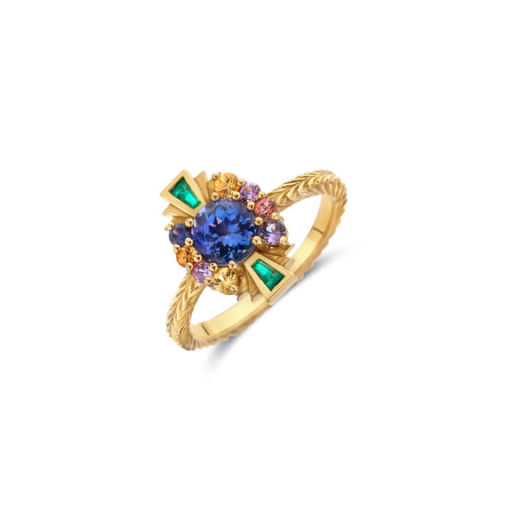 Art Deco Roset Ring