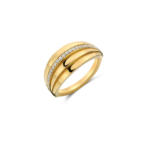 Jules Ring with Diamonds