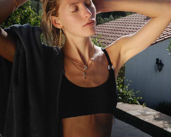 Key To Happiness Charm - White