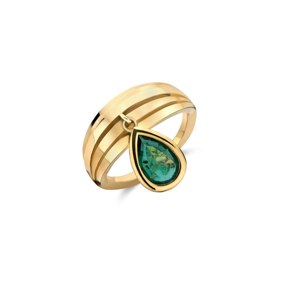 Jules Ring with Drop detail
